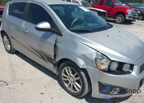 2014 Chevrolet Sonic Lt Auto from USA, damaged, VIN 1G1JC6SH8E4235238